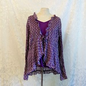 Clothing Co. By Notations 2-Piece Blouse Set